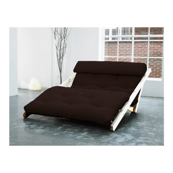 Szezlong Karup Figo, Raw/Brown, 120 cm-image-1