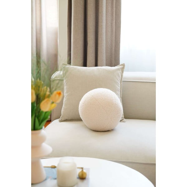 Poduszka dekoracyjna z materiału bouclé ø 20 cm Top – Mioli Decor-image-3