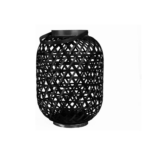 Czarny lampion Present Time Lattice L