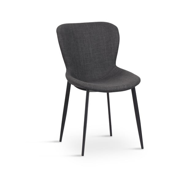Ciemnoszare krzesło Ross – Unique Furniture