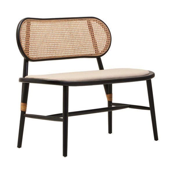 Tapicerowana ławka w naturalnym kolorze Cebu – Premier Housewares