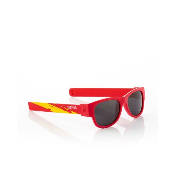Czerwone dziecięce zwijane okulary przeciwsłoneczne InnovaGoods Sunfold Kids Mondial Spain-image-3