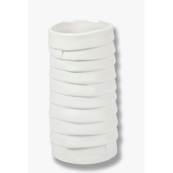 Biały porcelanowy wazon Ribbon – Mette Ditmer Denmark