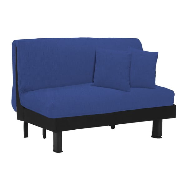 Niebieska rozkładana sofa dwuosobowa 13Casa Lillo