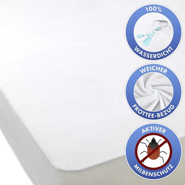 Wodoodporny antyalergiczny ochraniacz na materac 100x200 cm – Maximex-image-2
