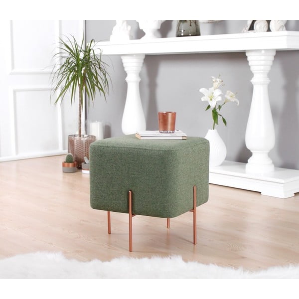 Jasnozielony puf Copper – Artie-image-1