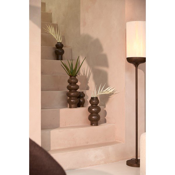 Brązowy ceramiczny wazon (wysokość 33,5 cm) Rogano – Light & Living-image-1