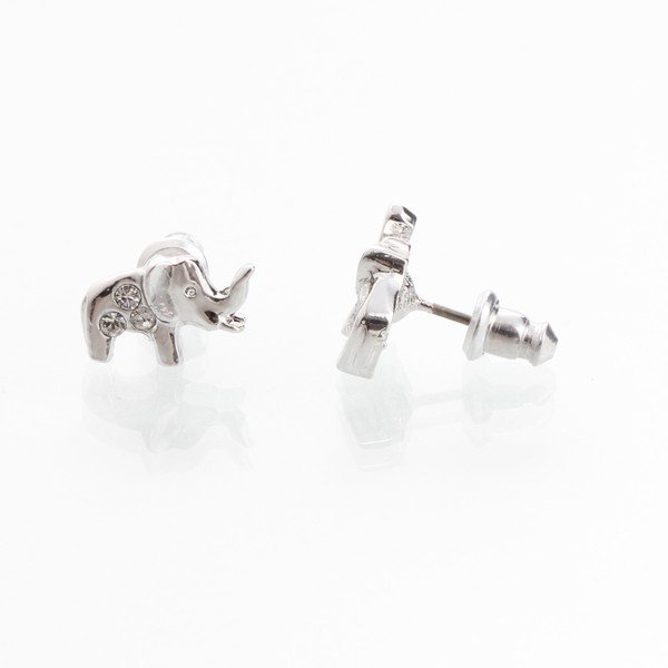 Kolczyki ze Swarovski Elements Laura Bruni Elephant-image-1