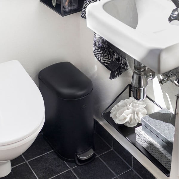 Metalowy kosz na śmieci z pedałem 10 l Walther – Mette Ditmer Denmark-image-2