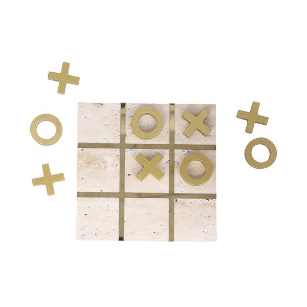Kamienna mała dekoracja Tic Tac Toe – PT LIVING-image-2