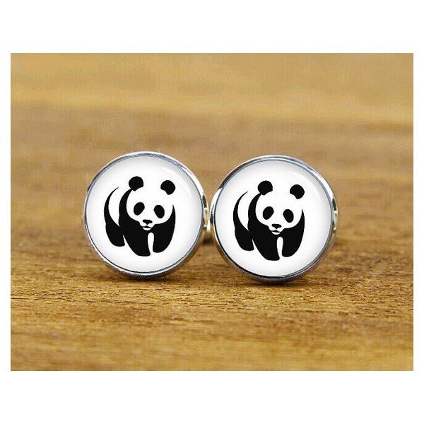 Spinki do mankietów Panda