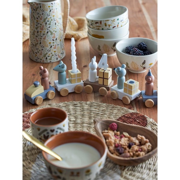 Dekoracyjny pociąg na świeczki urodzinowe Bloomingville B-Day Train-image-2