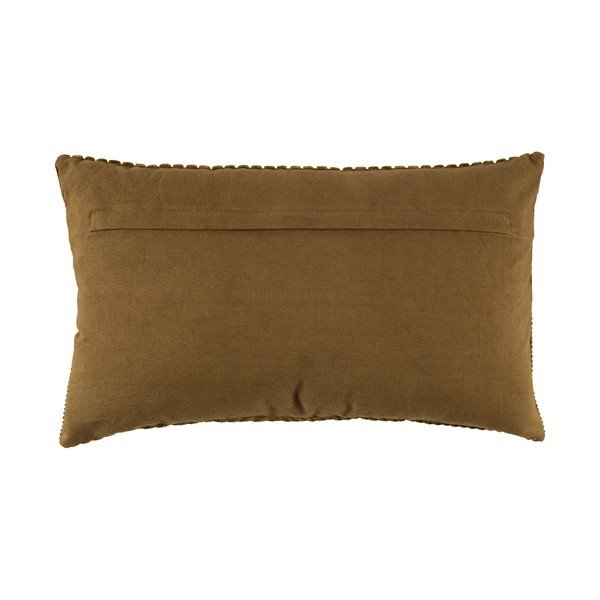 Zielona bawełniana poduszka BePureHome, 30x50 cm-image-1