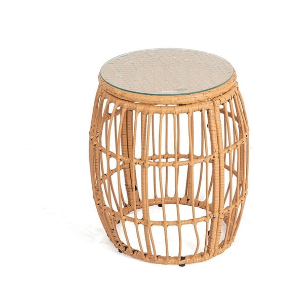 Okrągły stolik ogrodowy ze sztucznego rattanu ø 47 cm Vistdal – Bonami Essentials