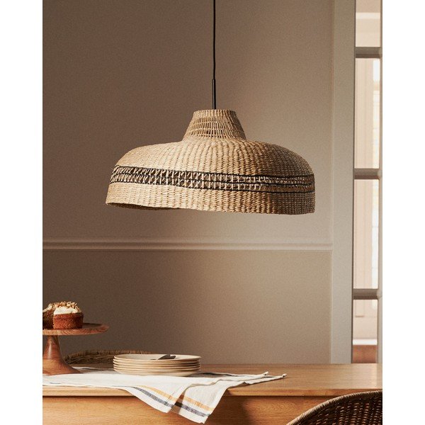 Naturalny abażur ø 55 cm Rupia – Kave Home-image-1