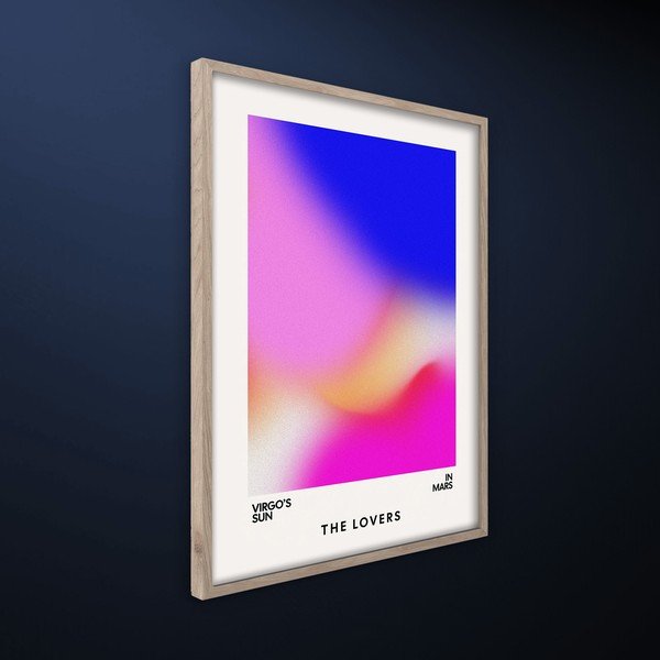 Obraz drukowany z ramą w zestawie 50x70 cm Love Flow – Styler-image-3