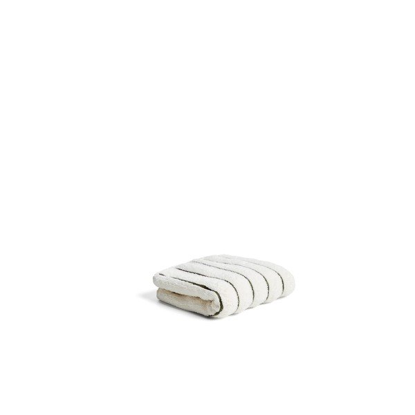 Zielony/beżowy bawełniany ręcznik frotte 30x50 cm Dorane – Kave Home