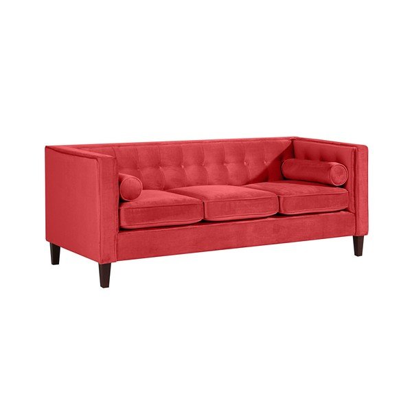 Czerwona sofa Max Winzer Jeronimo, 215 cm-image-2