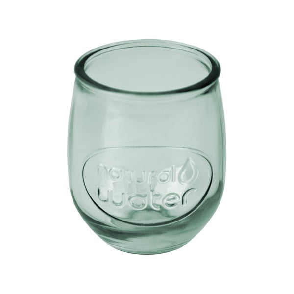 Zielona szklanka ze szkła z recyklingu Ego Dekor Water, 0,4 l