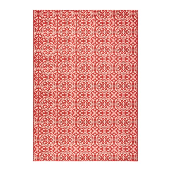 Czerwony dywan Hanse Home Gloria Pattern, 80x200 cm
