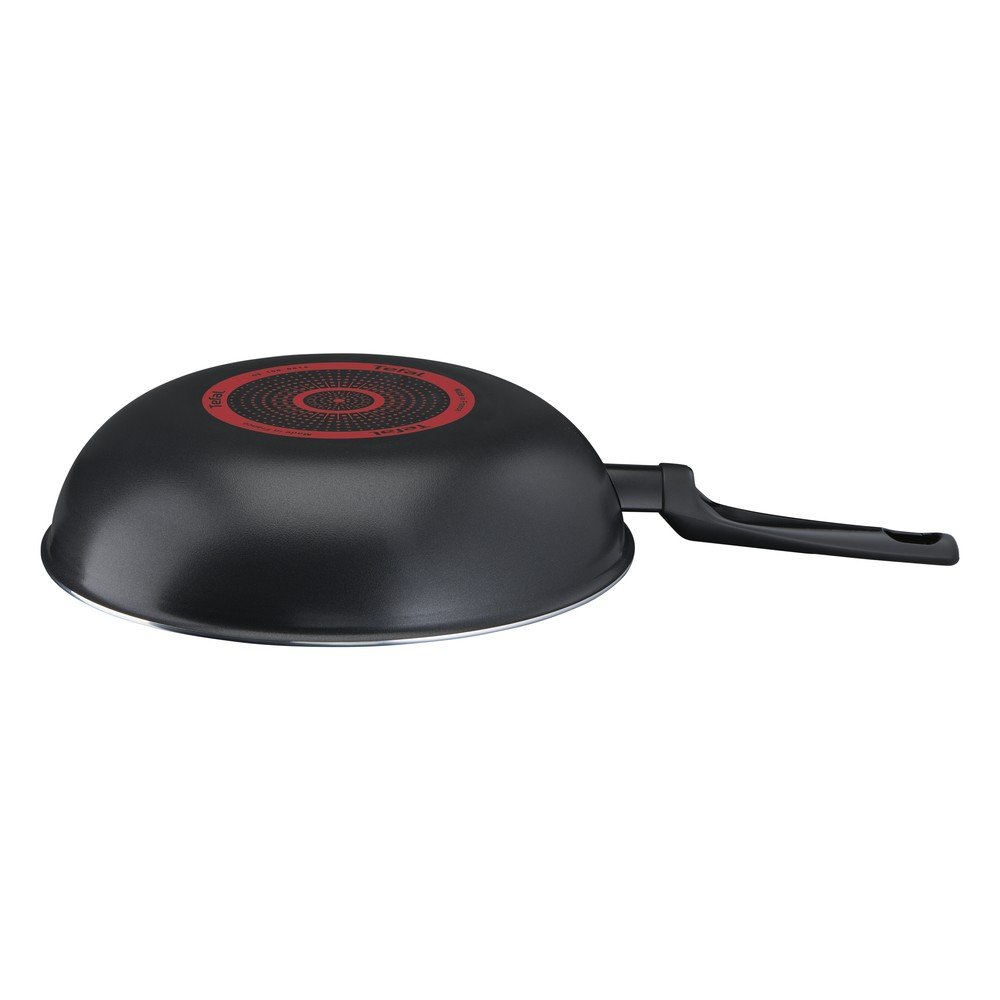 Patelnia z powłoką nieprzywierającą wok ø 28 cm Simply Clean Red B5671953 – Tefal (zdjęcie 6)