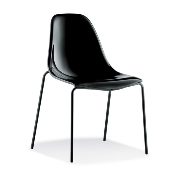 Czarne krzesło Pedrali DayDream 405