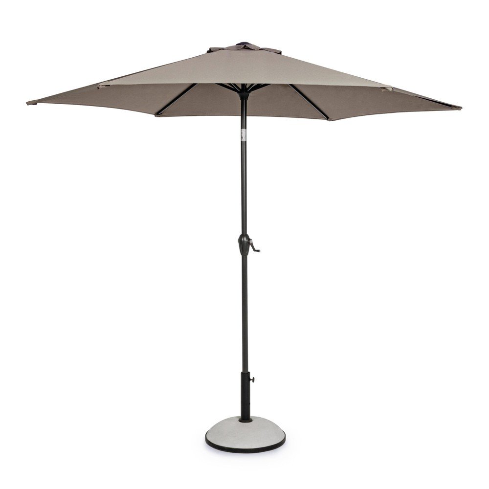 Szarobrązowy parasol ogrodowy ø 270 cm Kalife – Bizzotto