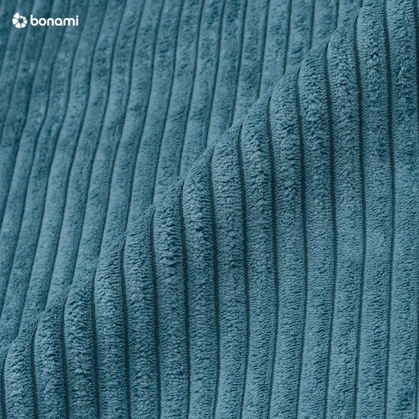 Niebieski sztruksowy moduł sofy (moduł środkowy) Nihad modular – Bobochic Paris-image-3