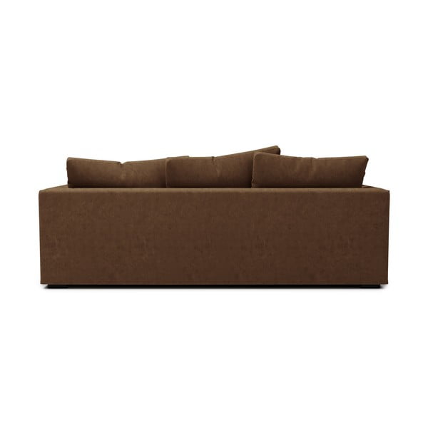 Brązowa sofa 220 cm Comfy – Scandic-image-2