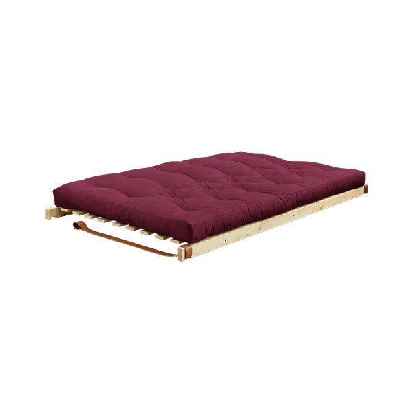 Sofa rozkładana Karup Design Jump Natural Clear/Bordeaux-image-3