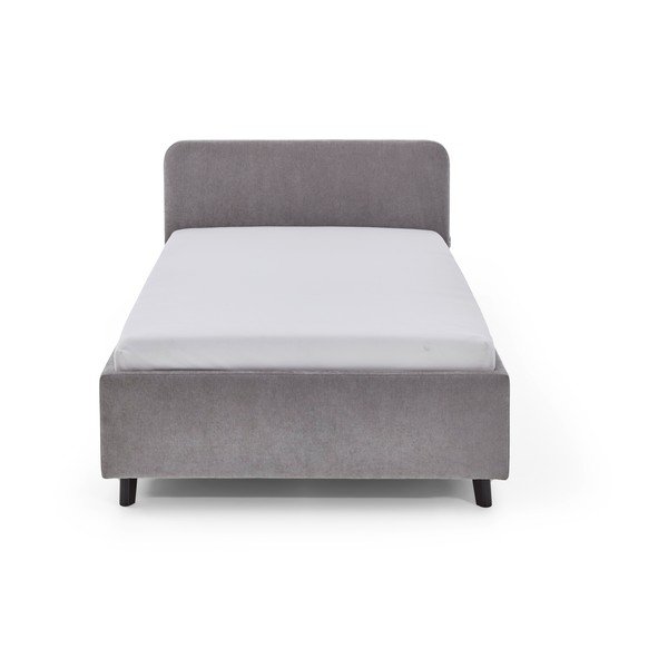 Szare łóżko dziecięce ze schowkiem ze stelażem 140x200 cm Cosy – Meise Möbel