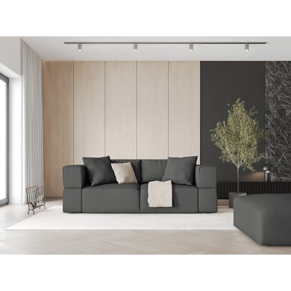 Ciemnoszary puf Esther – Milo Casa-image-1