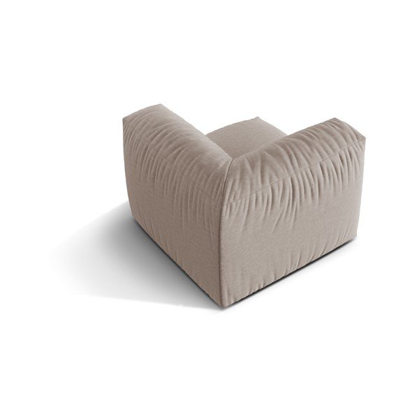 Beżowy moduł sofy (strona zmienna) Martina – Micadoni Home-image-2