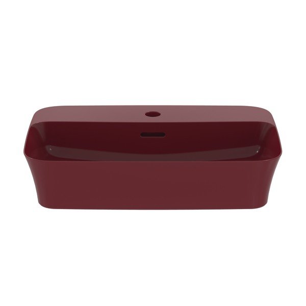 Bordowa ceramiczna umywalka 55x38 cm Ipalyss – Ideal Standard-image-3