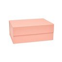 Jasnoróżowy kartonowy pojemnik z pokrywką 33x25x15 cm Hako – OYOY Living Design