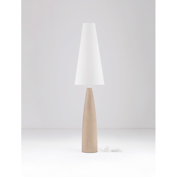 Biała/kremowa lampa stojąca (wysokość 130 cm) Mizu – Nova Luce-image-4
