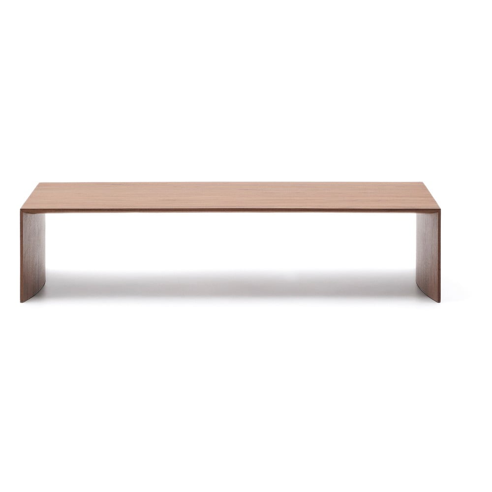 Stolik w dekorze orzecha w ciemnym naturalnym kolorze 70x140 cm Litto – Kave Home (zdjęcie 7)