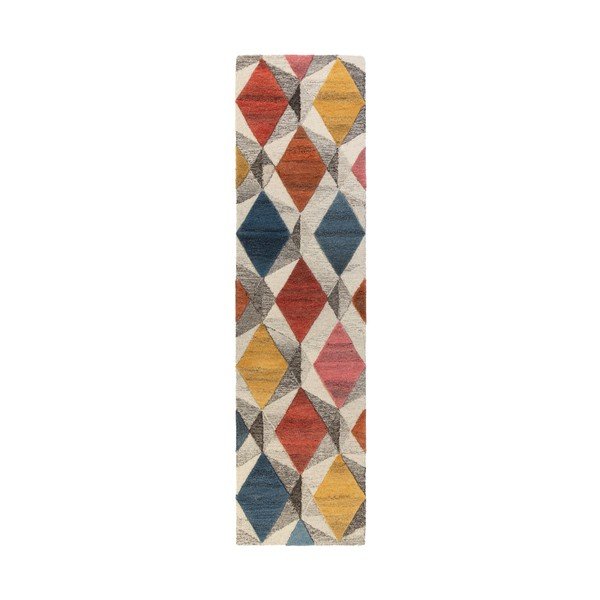 Wełniany chodnik Flair Rugs Yara, 60x230 cm