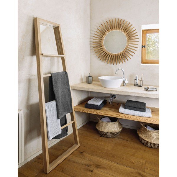 Dekoracyjna z drabinka z drewna mahoniowego Kave Home Flavina-image-4