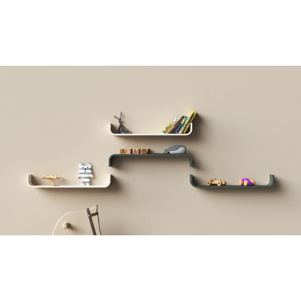 Biała półka Tenzo Flower-image-1