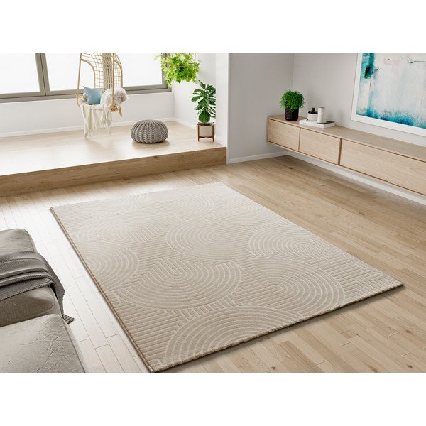 Kremowy dywan 80x150 cm Zen – Universal-image-1