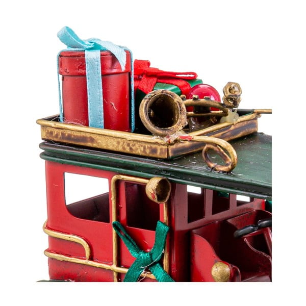 Metalowa figurka świąteczna (wysokość 8 cm) Vintage Car – Casa Selección-image-2