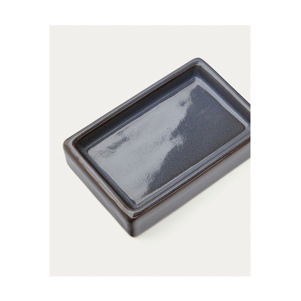 Ciemnoniebieska ceramiczna mydelniczka Silvet – Kave Home-image-4