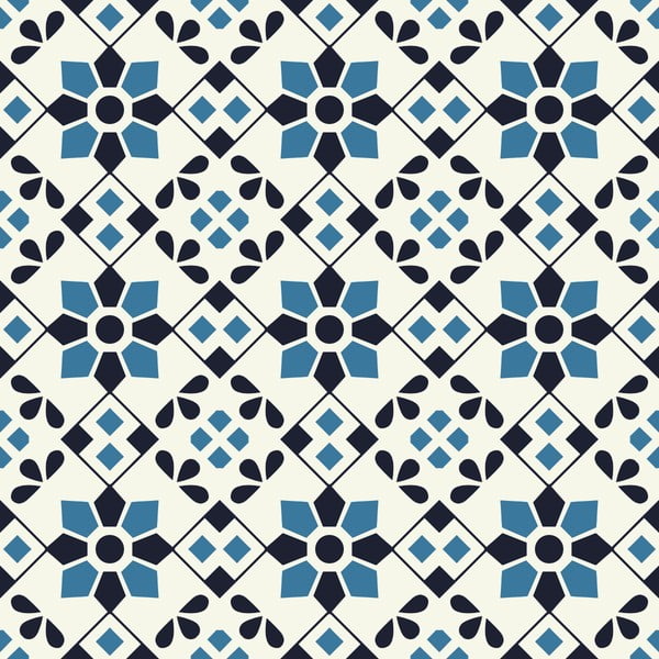 Naklejka w kształcie kafelków Ambiance Karina, 40x40 cm-image-1