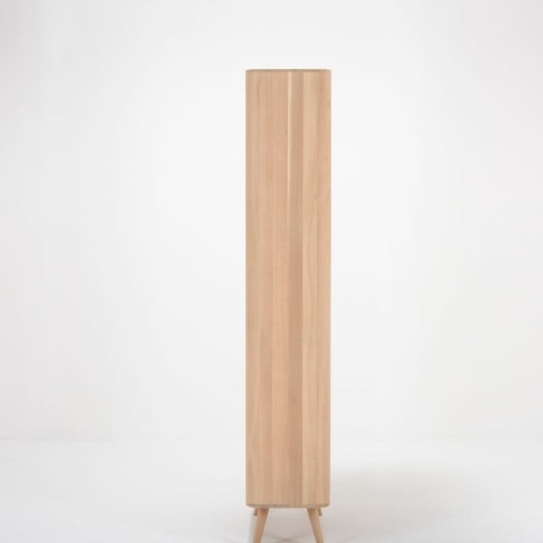 Regał z drewna dębowego Gazzda Ena, 90x35x200 cm-image-4