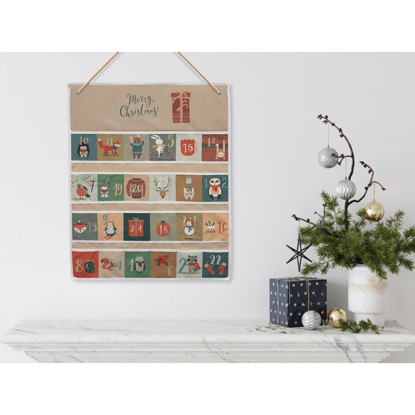 Bawełniany kalendarz adwentowy Butter Kings Celebrating Animals-image-1