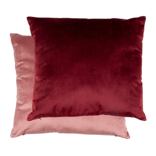 Dwustronna różowa poduszka z aksamitną poszewką House Nordic Braga, 45x45 cm
