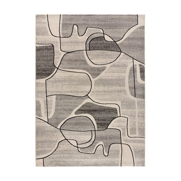 Szaro-kremowy dywan 160x230 cm Ashley – Universal