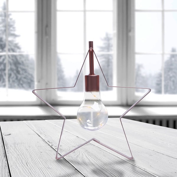 Dekoracja świetlna w kształcie gwiazdy LED DecoKing Star, wys. 23 cm-image-2