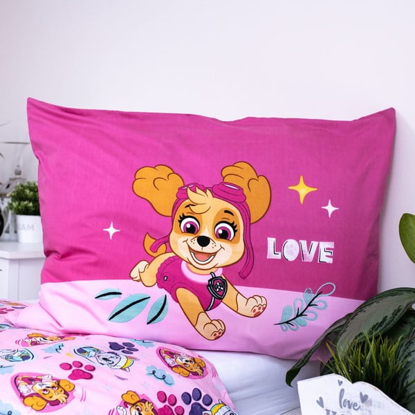 Dziecięca pościel jednoosobowa z mikrowłókna 140x200 cm Paw Patrol  – Jerry Fabrics-image-3
